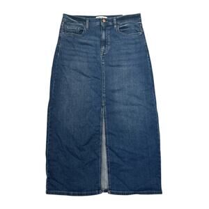 DKNY Jeans High Rise Denim Maxi Skirt Dekalb Wash Women’s Size 31 NEW